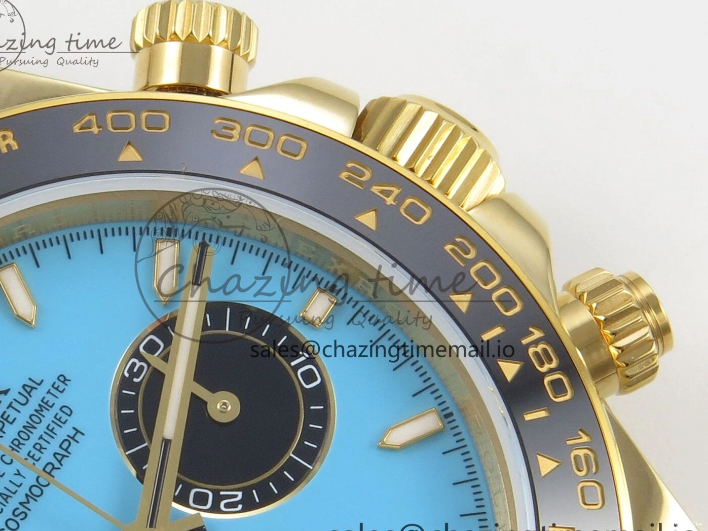 0408 Daytona 126518 QF 1:1 Best Edition Tiffany Turquoise Blue Dial Sticks Markers on Oysterflex Strap SH4131 V6（Gain Weight） Versatile 106